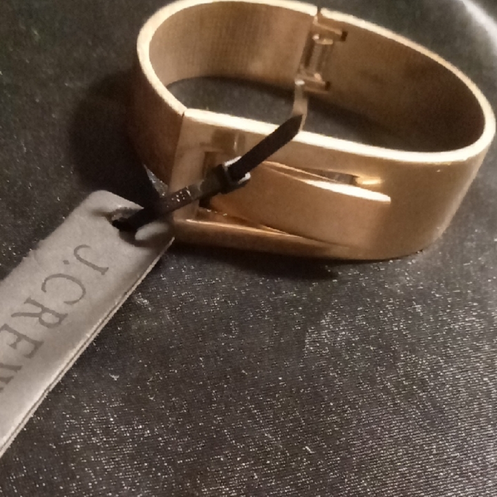 J.Crew brushed Gold buckle Bracelet NWT
